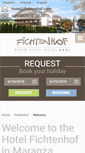 Mobile Screenshot of fichtenhof.com